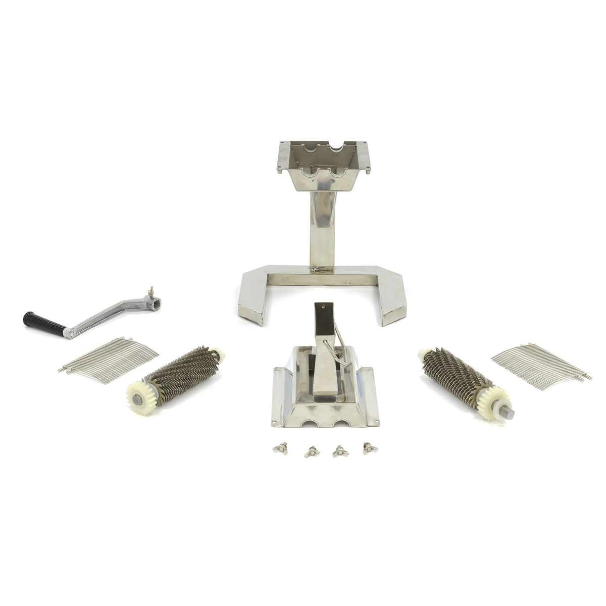 Fleischklopfer - Professionell - 2 Walzen - 27 Klingen - 12,5 x 2,5cm Eingang