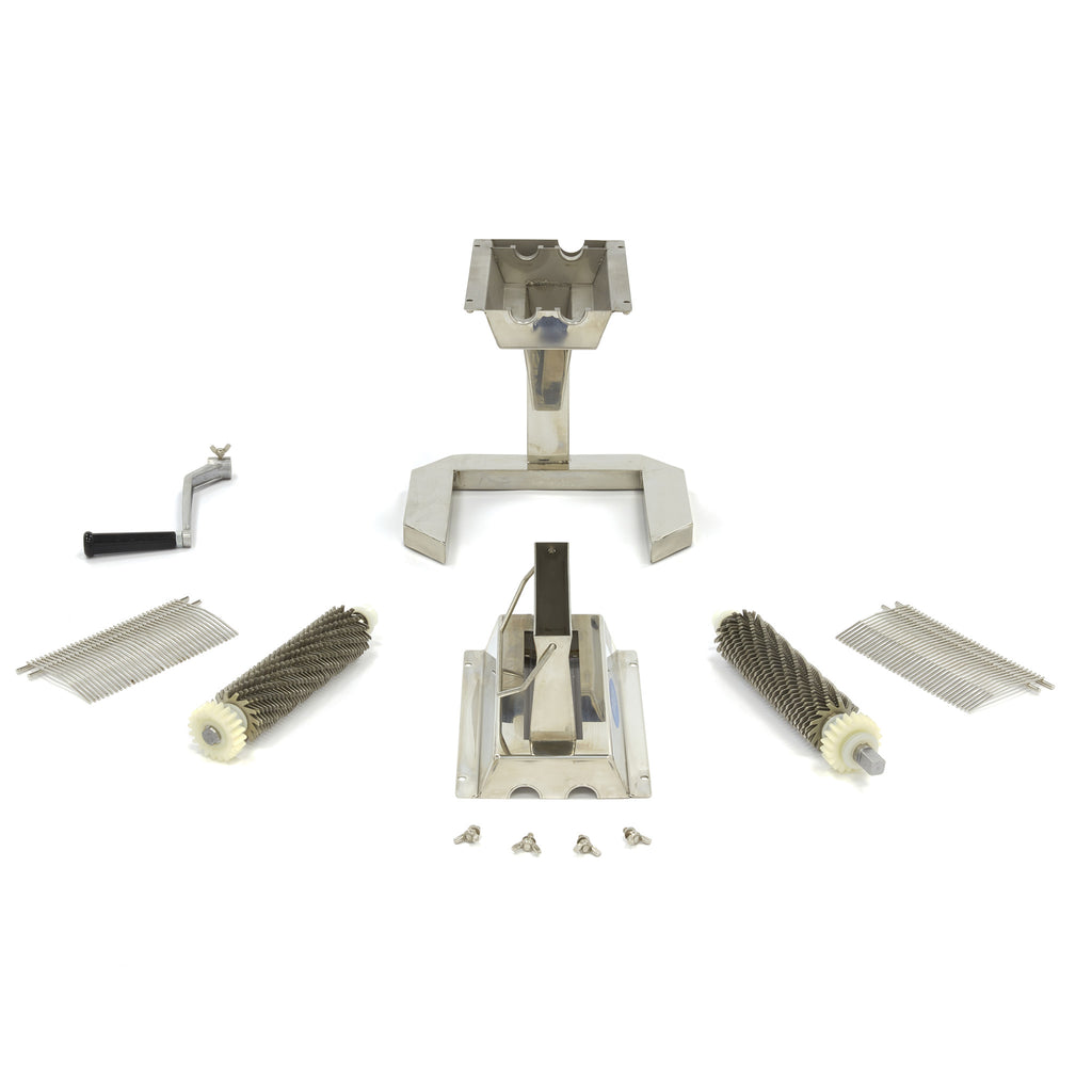 Fleischklopfer - Professionell - 2 Walzen - 37 Klingen - 17,5 x 2,5cm Eingang