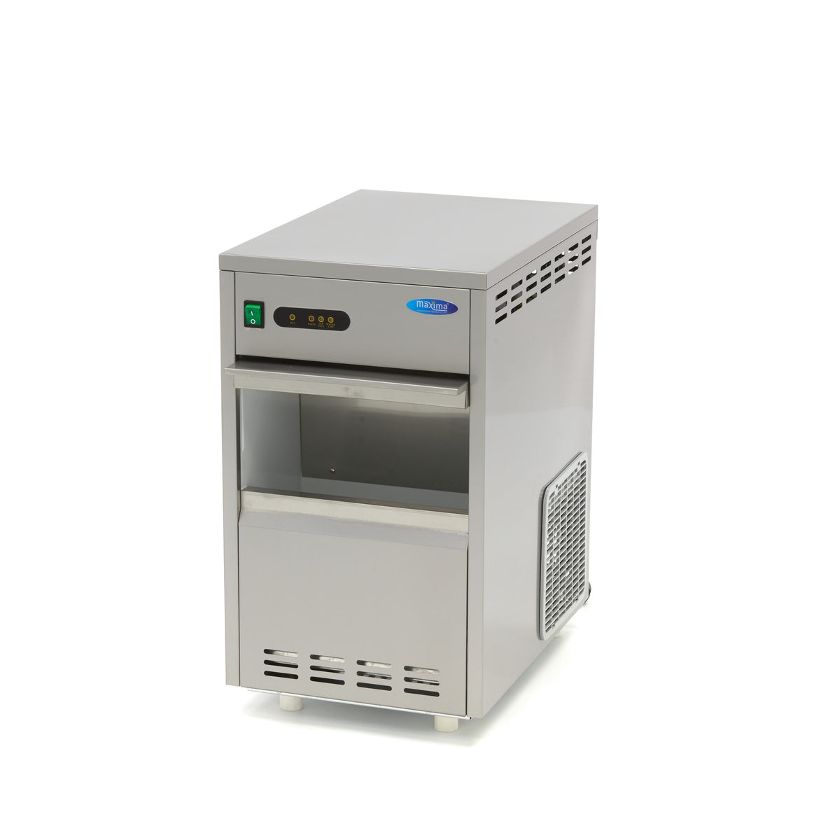 Macchina del ghiaccio - Professionale - 30kg/giorno - Tritato/in scaglie - Raffreddata ad acqua