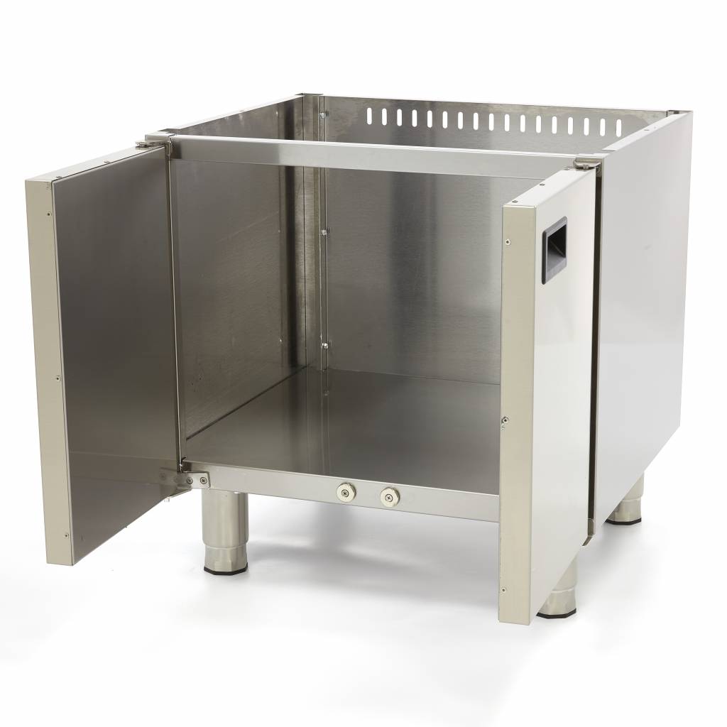 Mobile base per cucina commerciale - Professionale - unità doppia - profondità 60cm - 2 porte