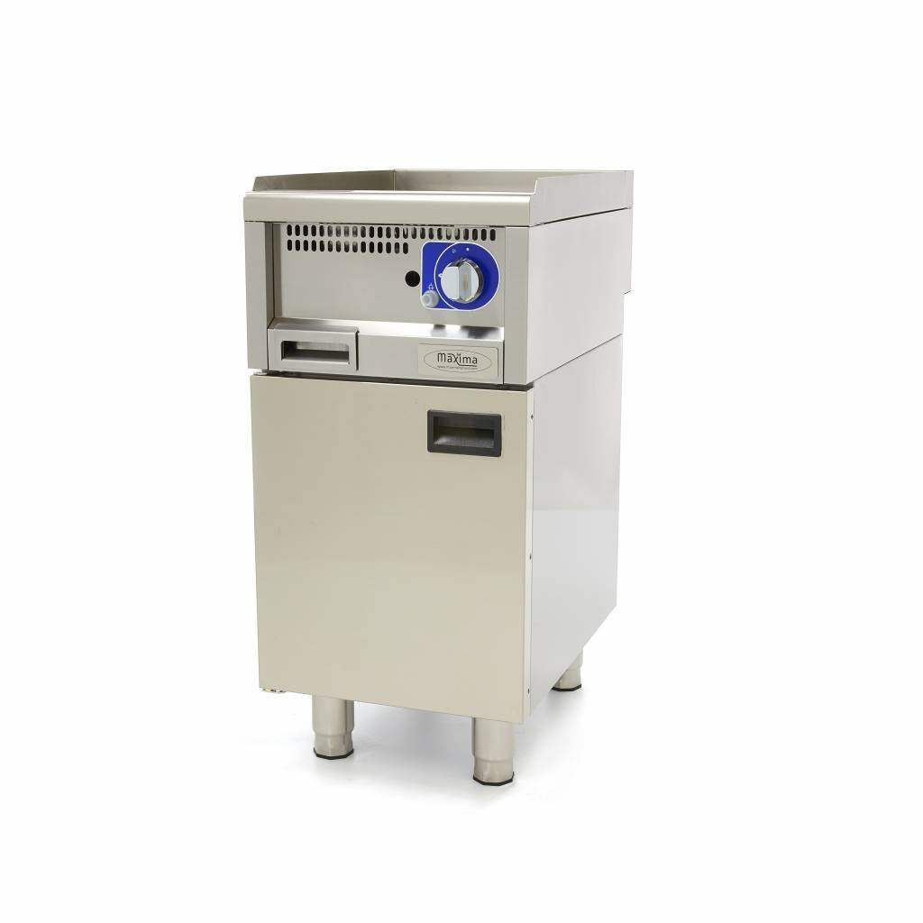Calidad Comercial Plancha - Profesional - Liso - Unidad Individual - 60cm de Profundidad - Gas