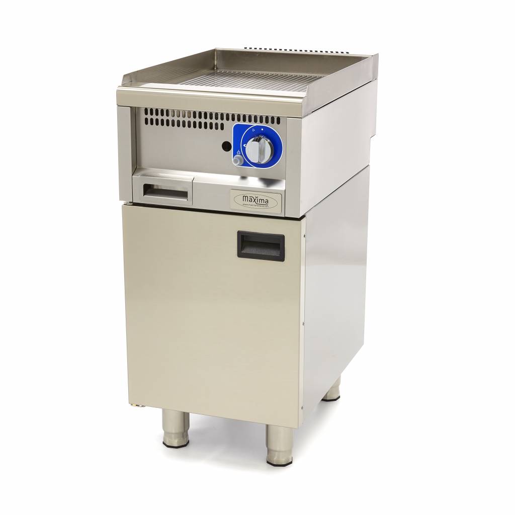 Calidad Comercial Plancha - Profesional - Ranurado - Unidad Individual - 60cm de Profundidad - Gas