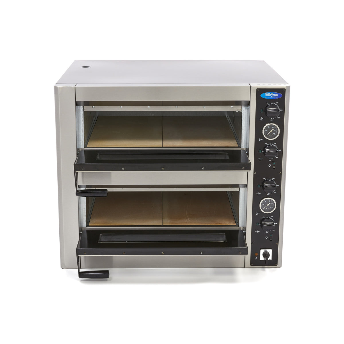 Pizzaofen - Professionell - 4 pizzas Ø30cm - Doppelkammer