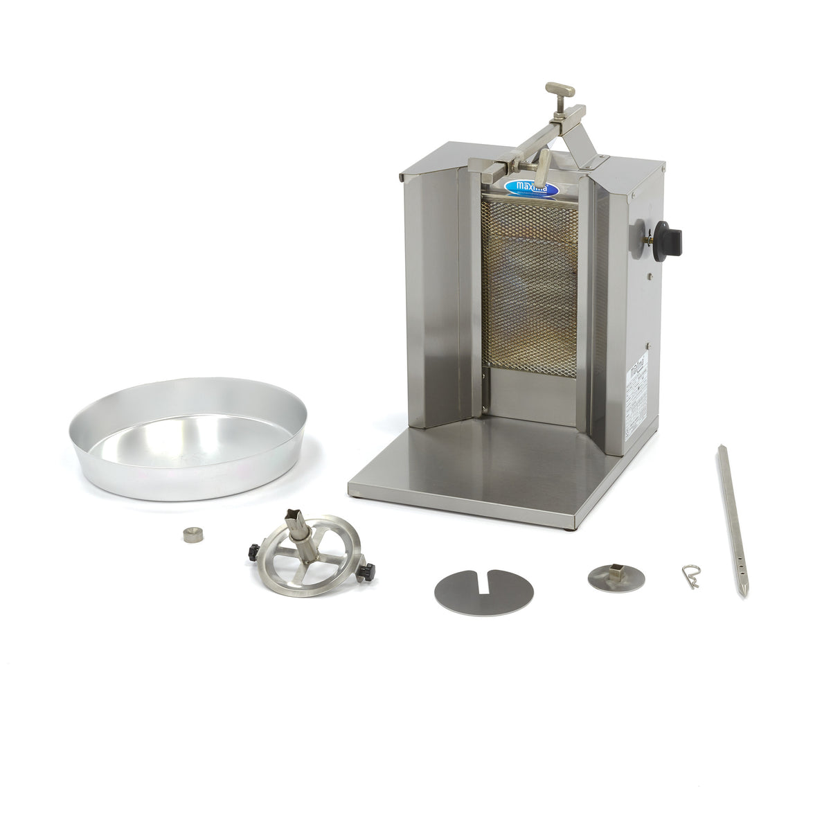 Kebabgrill - Professionell - 1 Brenner - 10kg Fleisch - Gas