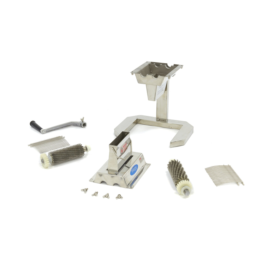 Fleischklopfer - Professionell - 2 Walzen - 27 Klingen - 12,5 x 2,5cm Eingang