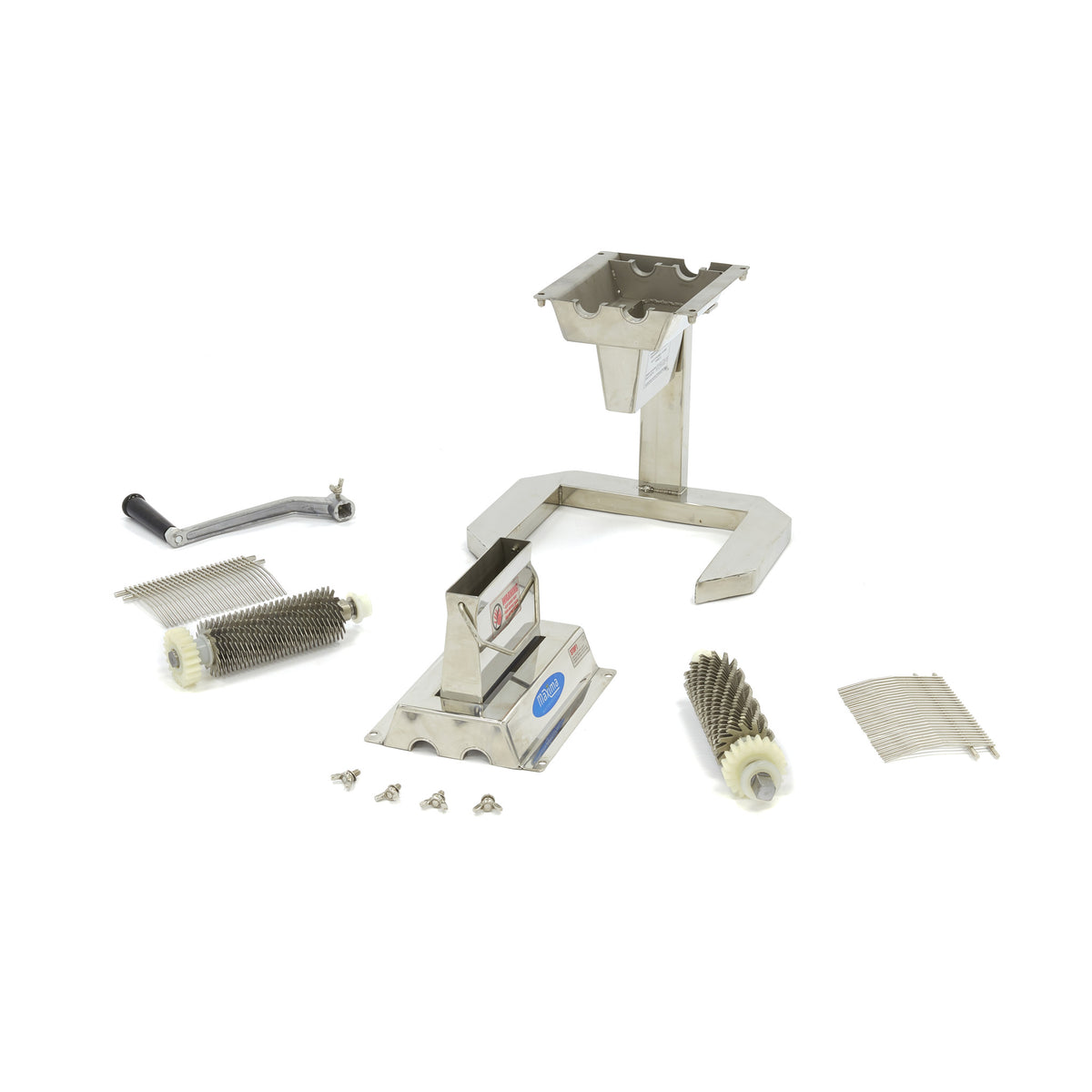 Fleischklopfer - Professionell - 2 Walzen - 27 Klingen - 12,5 x 2,5cm Eingang