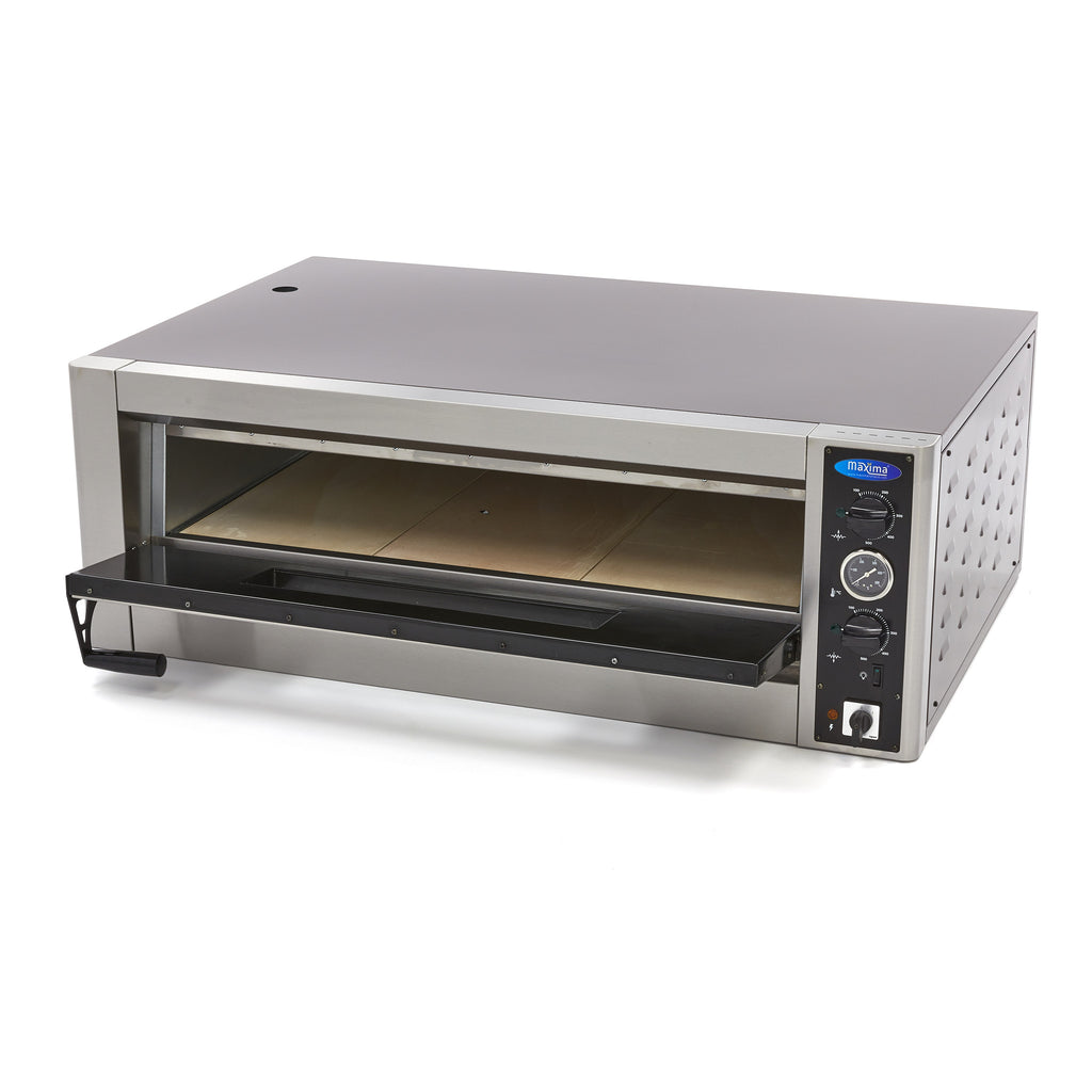 Pizzaofen - Professionell - für 6 Pizzen mit Ø30cm - 400 V