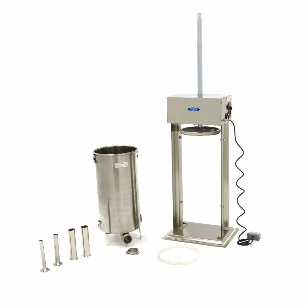 Insaccatrice - Professionale - 25L - Automatica - Verticale - Include 4 tubi di riempimento