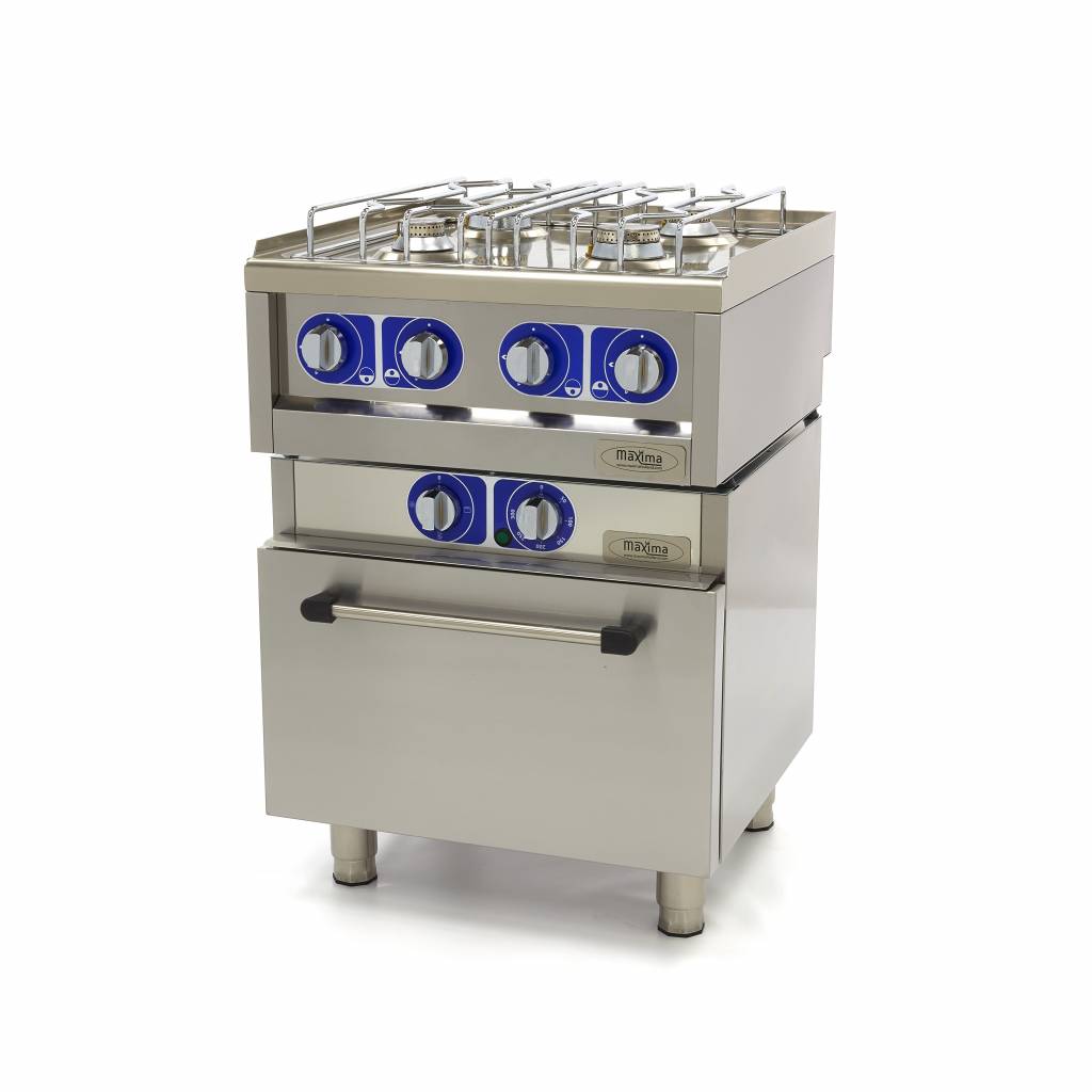 Horno eléctrico profesional - Unidad Doble - Profundidad 60 cm