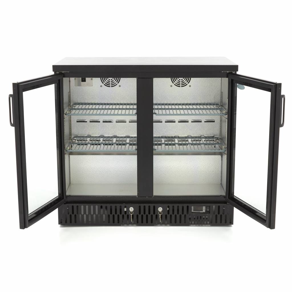 Frigorífico para Bebidas - Profesional - 2 Puertas Batientes - 4 Estantes Ajustables