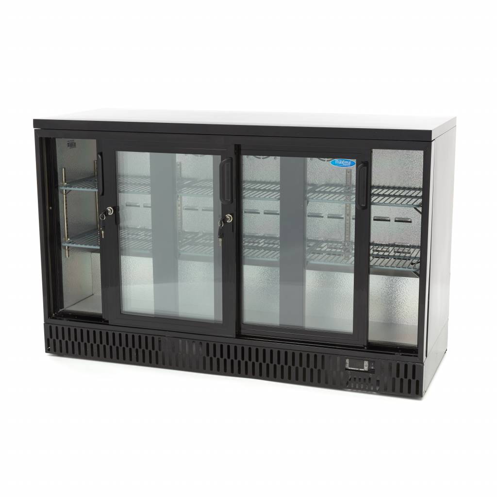 Frigorífico para Bebidas - Profesional - 3 Puertas Correderas - 6 Estantes Ajustables