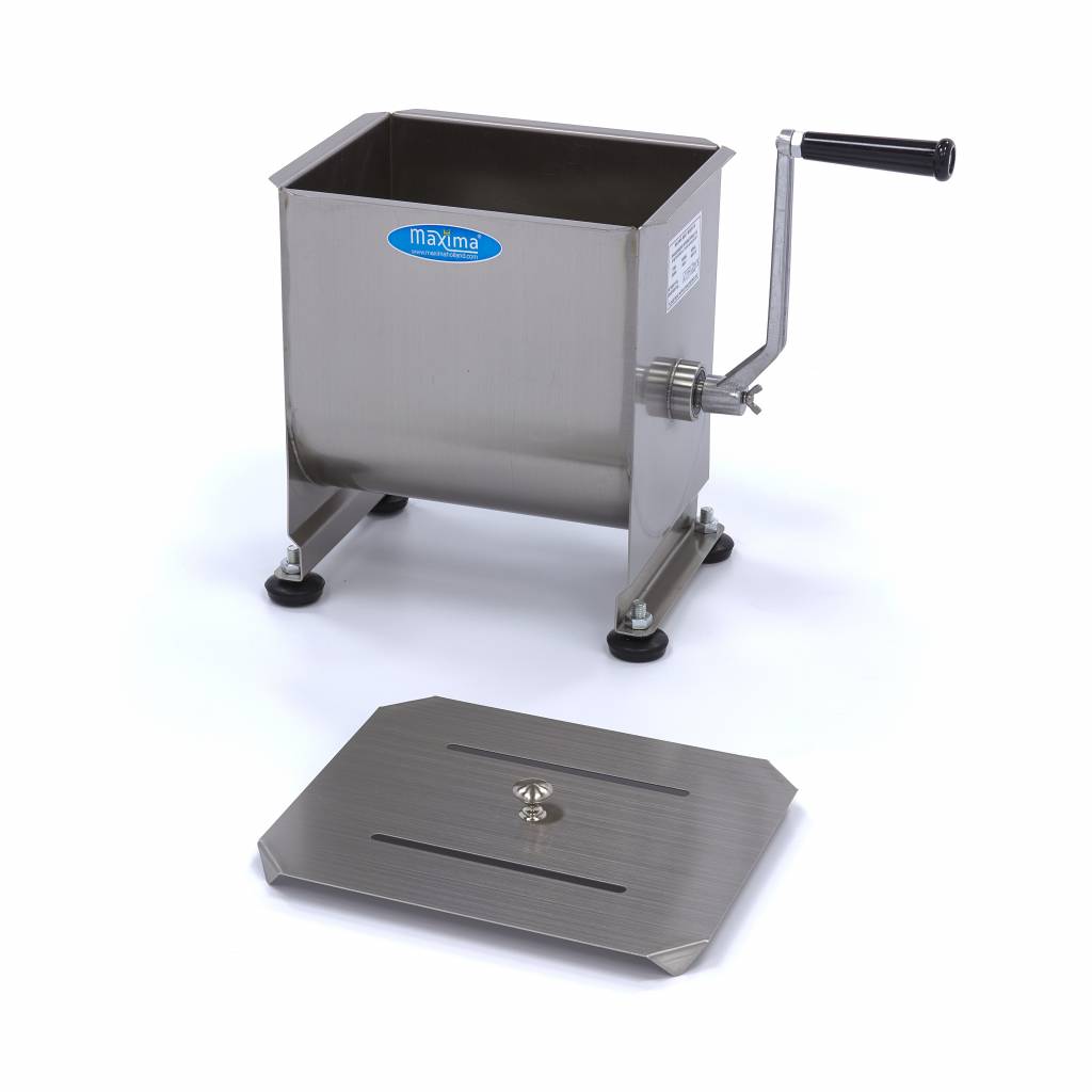 Fleischmischer - Professionell - 10L - 7,5kg Fleisch - Einzelwelle - Manuell