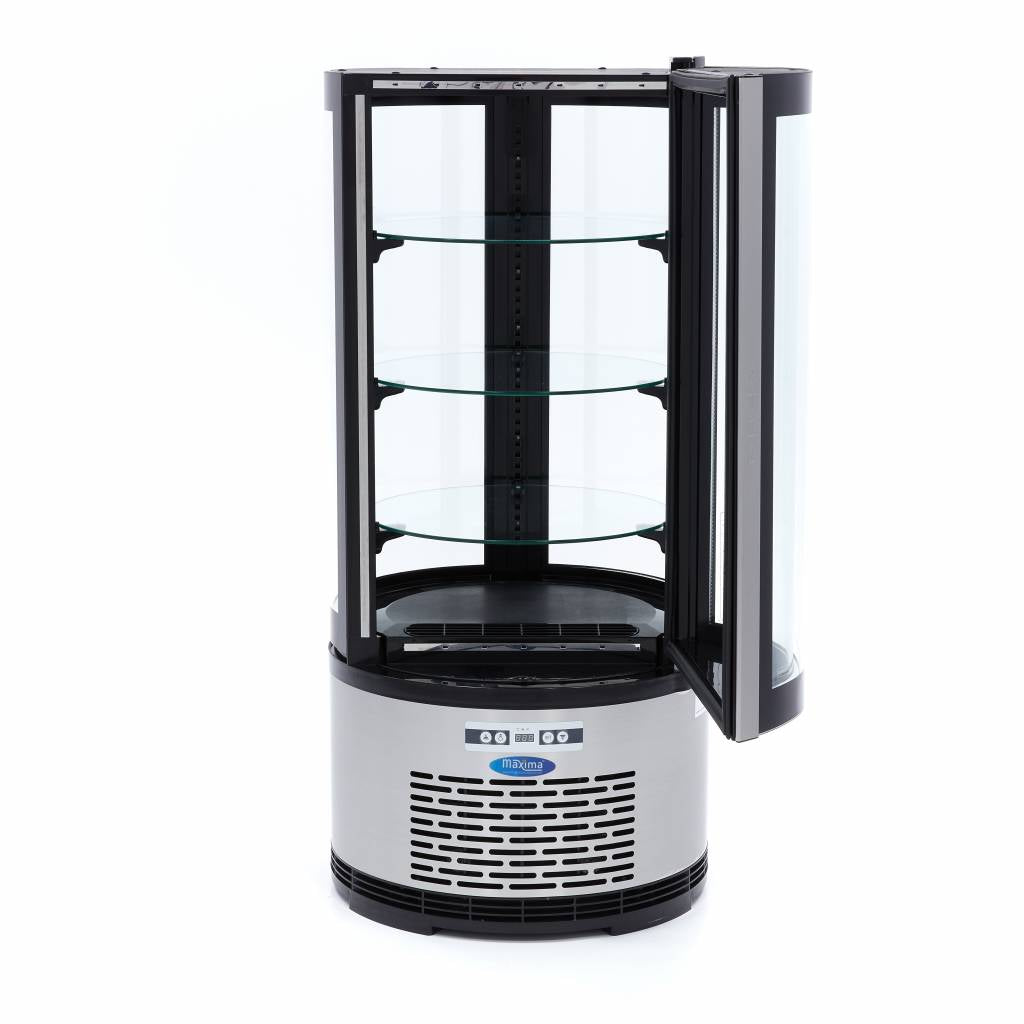 Frigorífico Expositor - Profesional - 100L - 48cm - Redondo