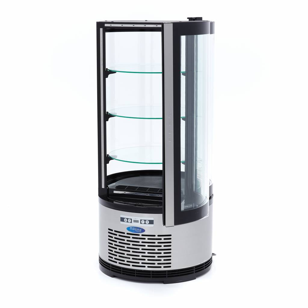 Frigorífico Expositor - Profesional - 100L - 48cm - Redondo