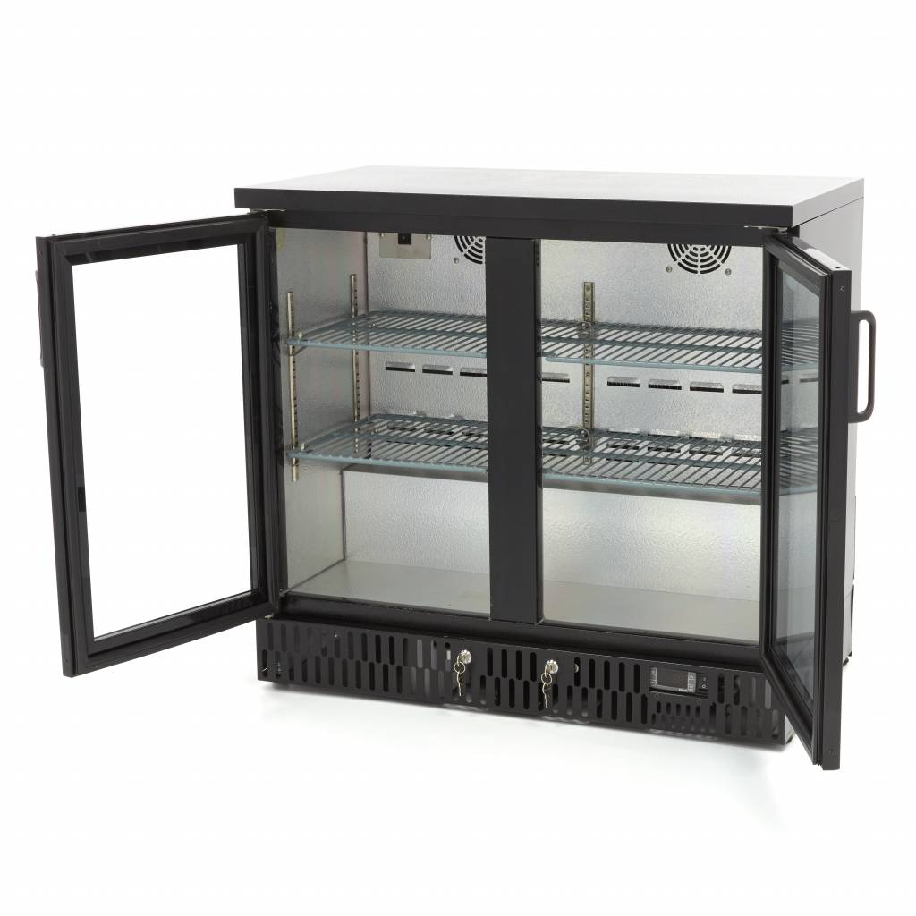 Frigorífico para Bebidas - Profesional - 2 Puertas Batientes - 4 Estantes Ajustables