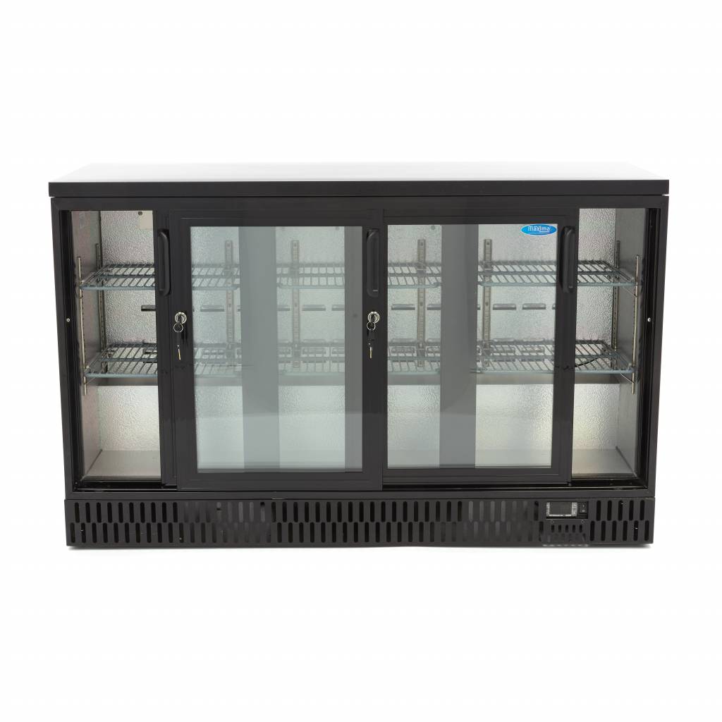 Frigorífico para Bebidas - Profesional - 3 Puertas Correderas - 6 Estantes Ajustables