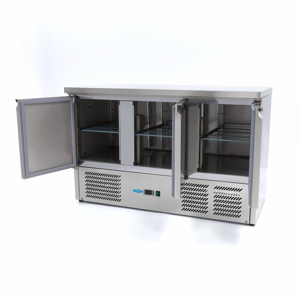 Kühltisch - Professionell - 137cm - 3 Türen