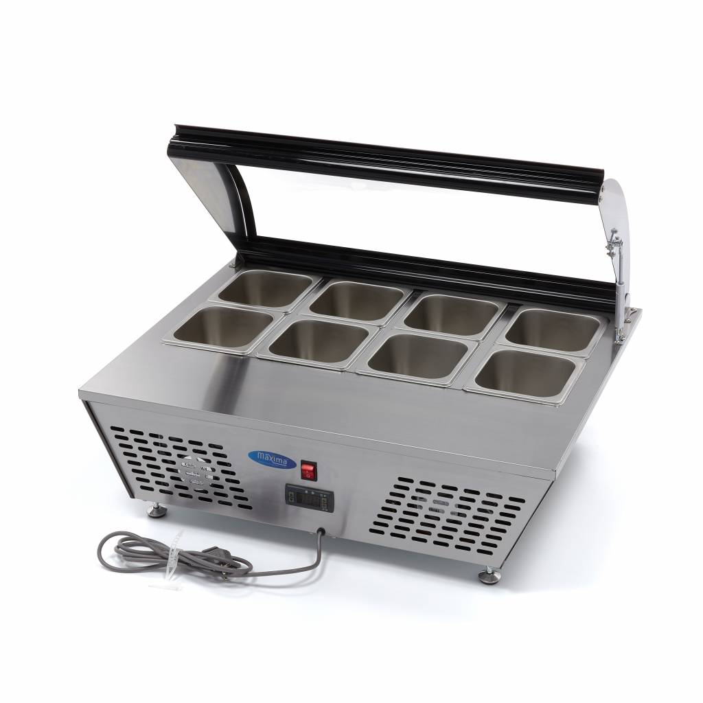 Saladette - Profesional - 67L - incl 8 x 1/6 GN - Modelo de Sobremesa