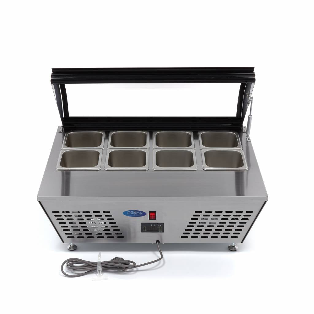 Saladette - Profesional - 67L - incl 8 x 1/6 GN - Modelo de Sobremesa