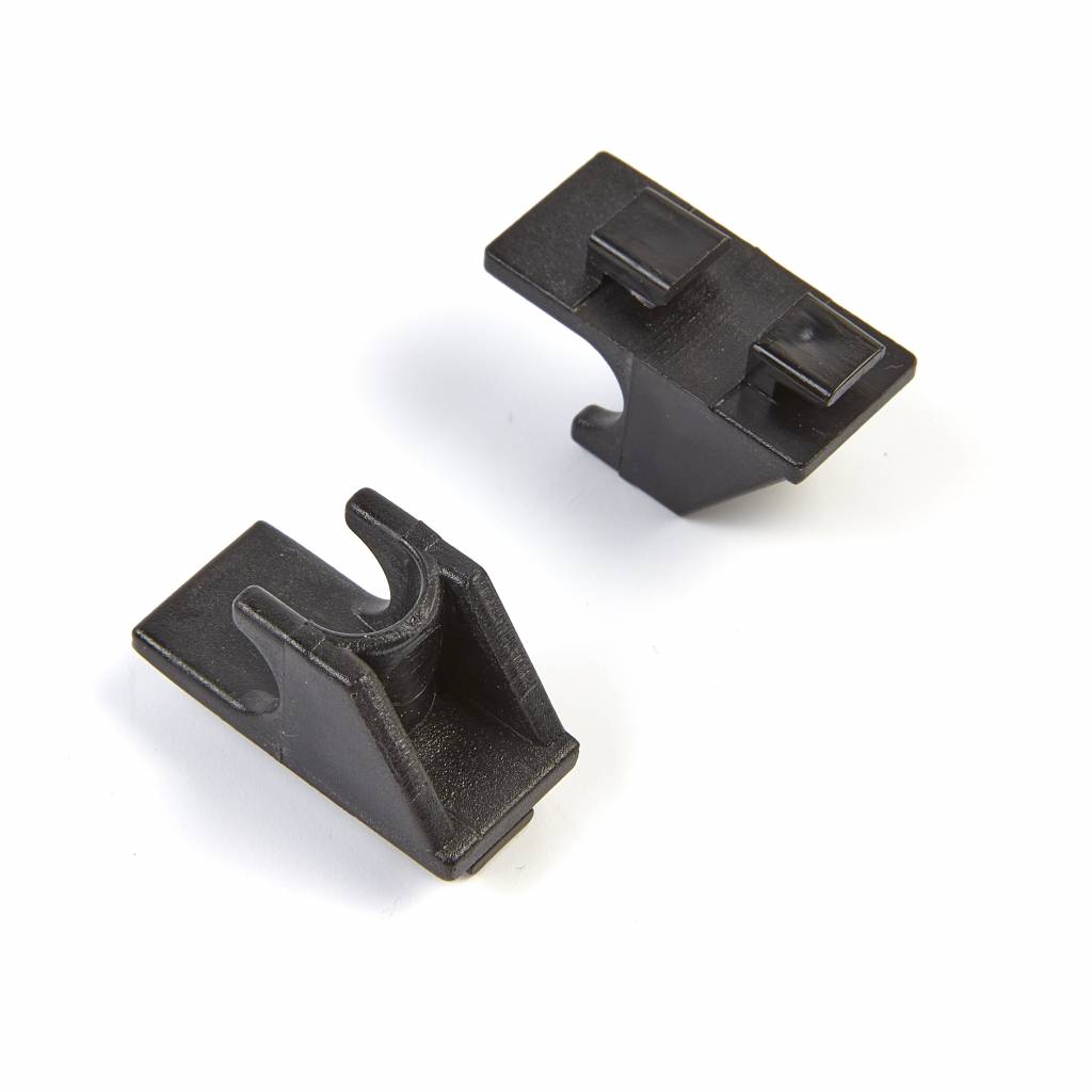 Plank voor gekoelde vitrine 58L / 78L / 98L, zwart, incl. 2 clips - Professioneel