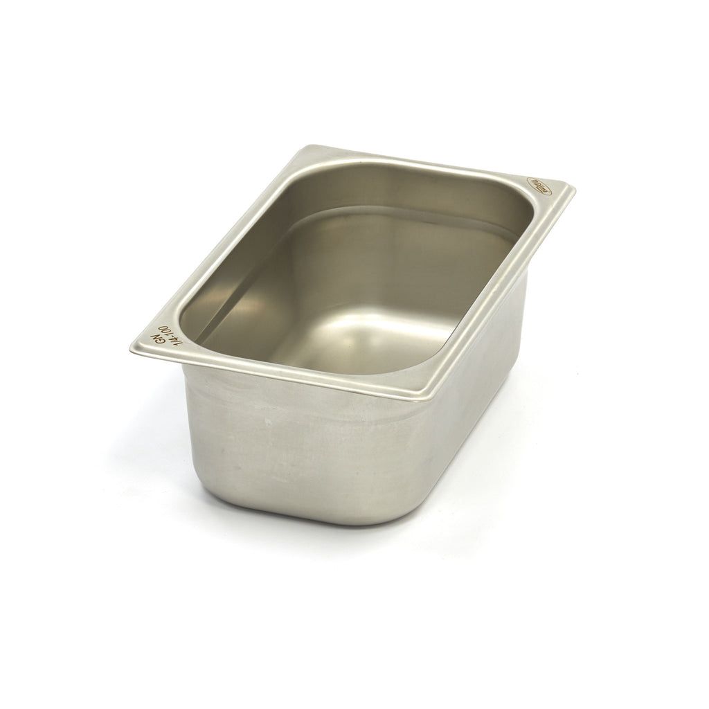 Contenitore Gastronorm - Professionale - 1/4 GN - 10cm di Profondità - Acciaio Inox