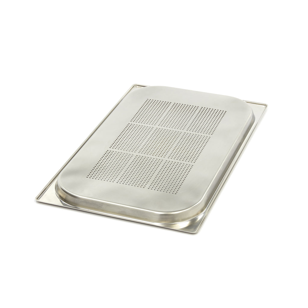 Contenitore Gastronorm - Professionale - 1/1 GN - 2cm di Profondità - Acciaio Inox - Forato