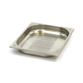 Contenitore Gastronorm - Professionale - 1/2 GN - 4cm di Profondità - Acciaio Inox - Forato