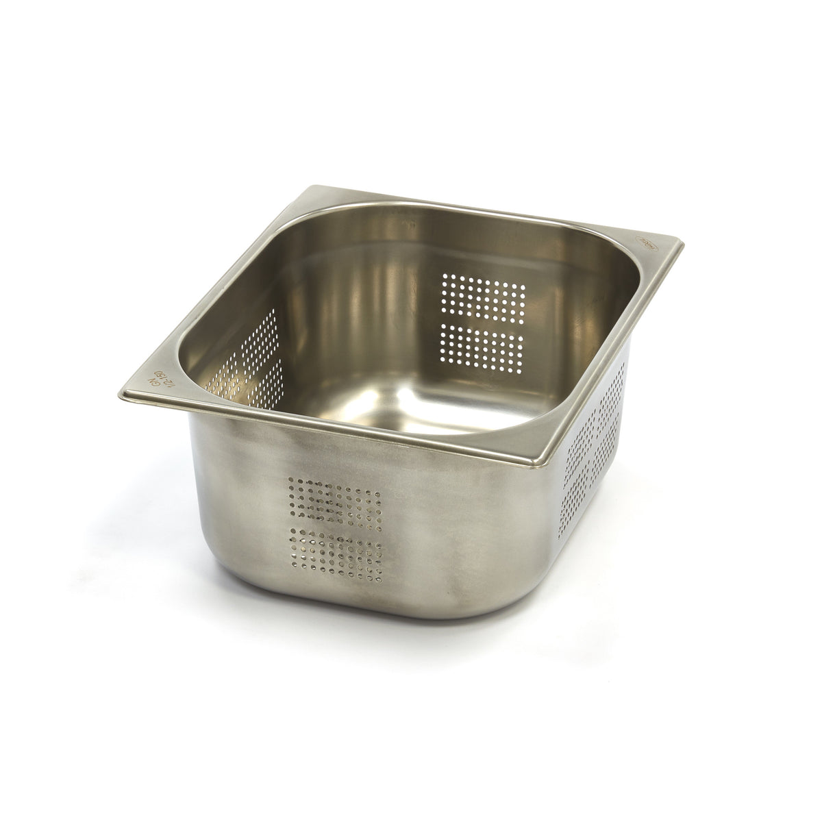 Contenedor Gastronorm - Profesional - 1/2 GN - 15cm de Profundidad - Acero Inoxidable - Perforado