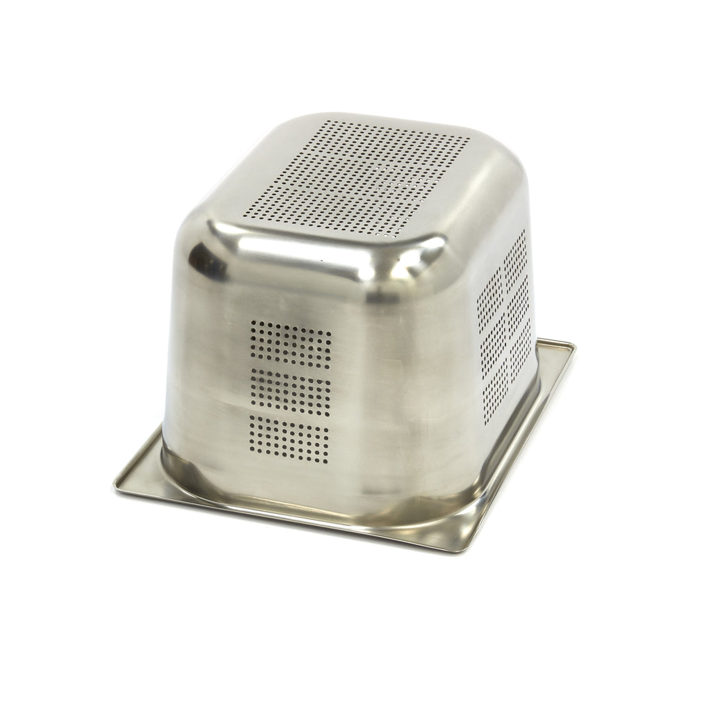 Gastronorm-Behälter - Professionell - 1/2 GN - 20cm Tiefe - Edelstahl - Gelocht