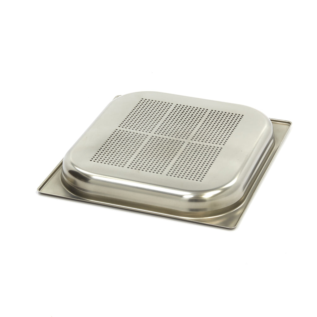 Gastronorm-Behälter - Professionell - 2/3 GN - 4cm Tiefe - Edelstahl - Gelocht