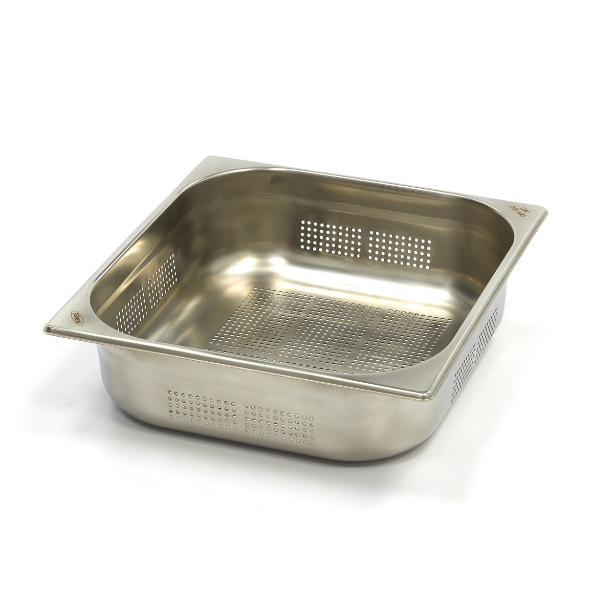 Gastronorm-Behälter - Professionell - 2/3 GN - 10cm Tiefe - Edelstahl - Gelocht