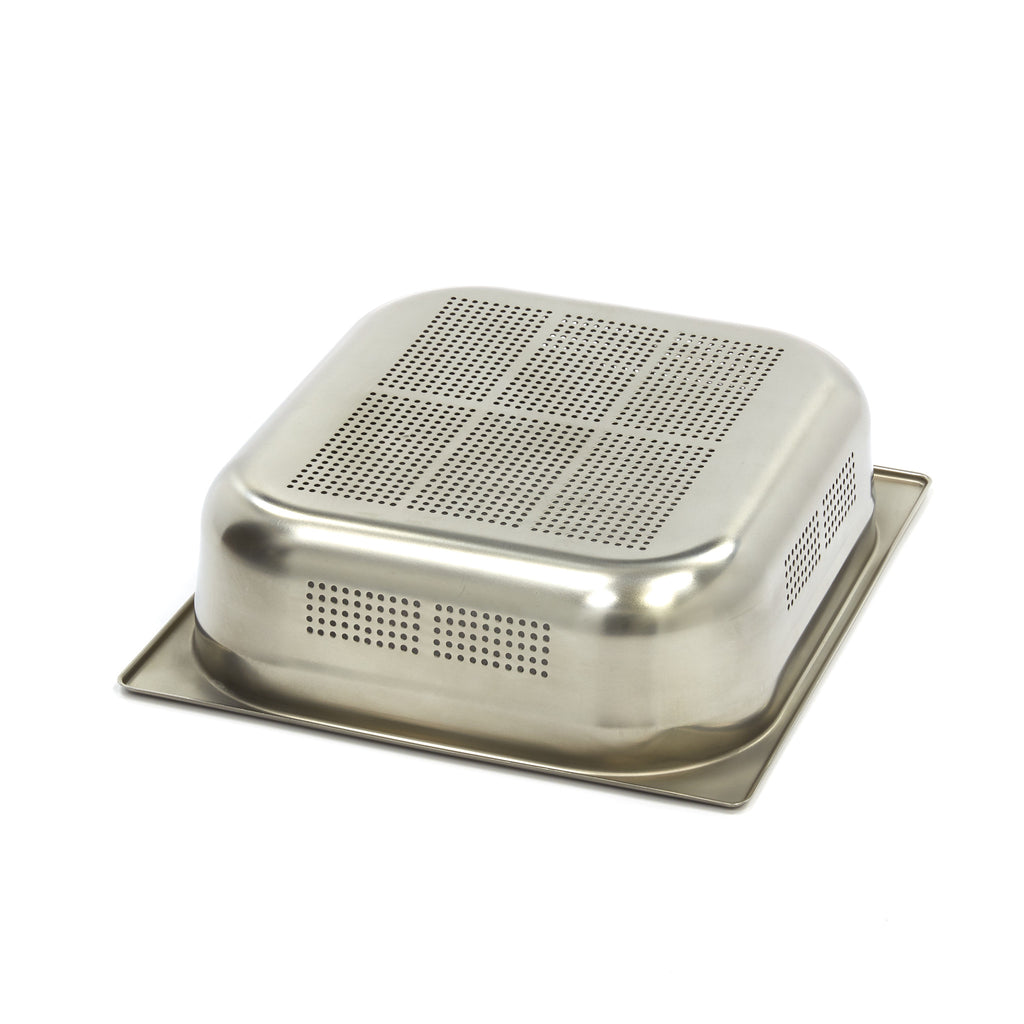 Gastronorm-Behälter - Professionell - 2/3 GN - 10cm Tiefe - Edelstahl - Gelocht