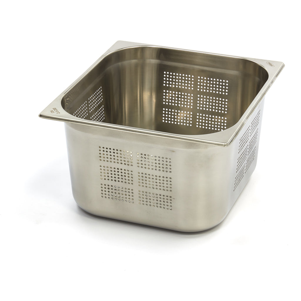 Gastronorm-Behälter - Professionell - 2/3 GN - 20cm Tiefe - Edelstahl - Gelocht