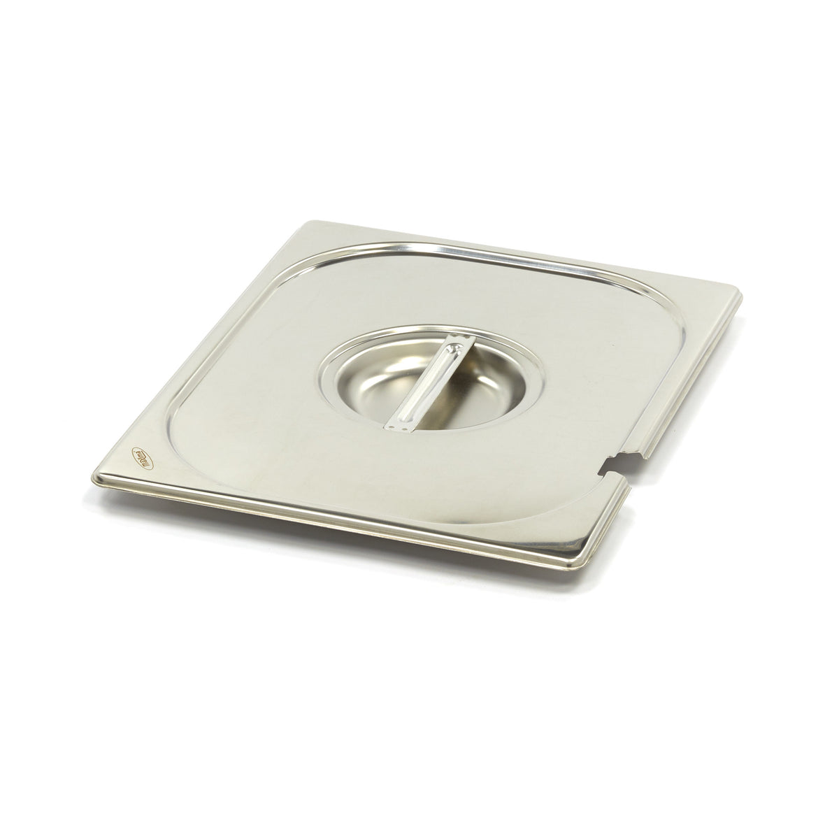 Gastronorm-Deckel - Professionell - 1/2 GN - Edelstahl - Mit Aussparung