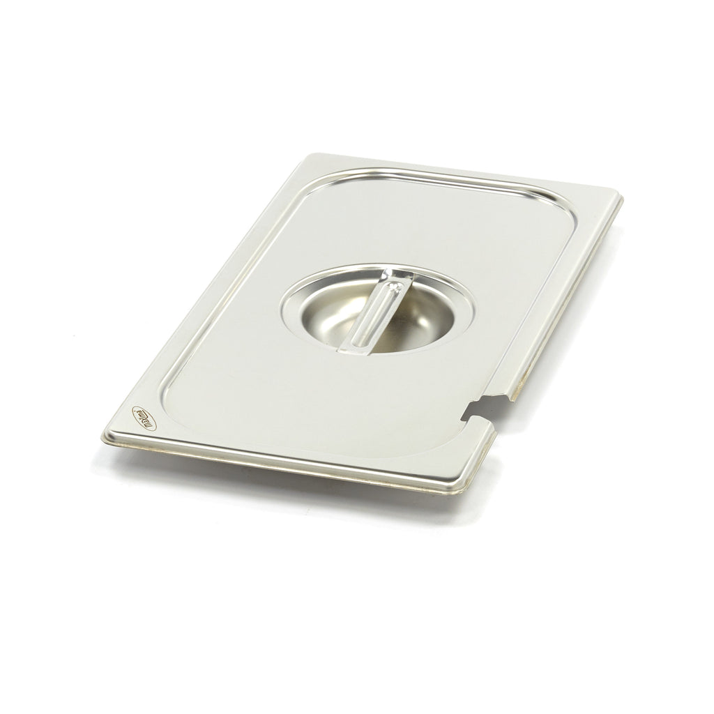 Coperchio Gastronorm - Professionale - 1/3 GN - Acciaio Inox - Con Intaglio