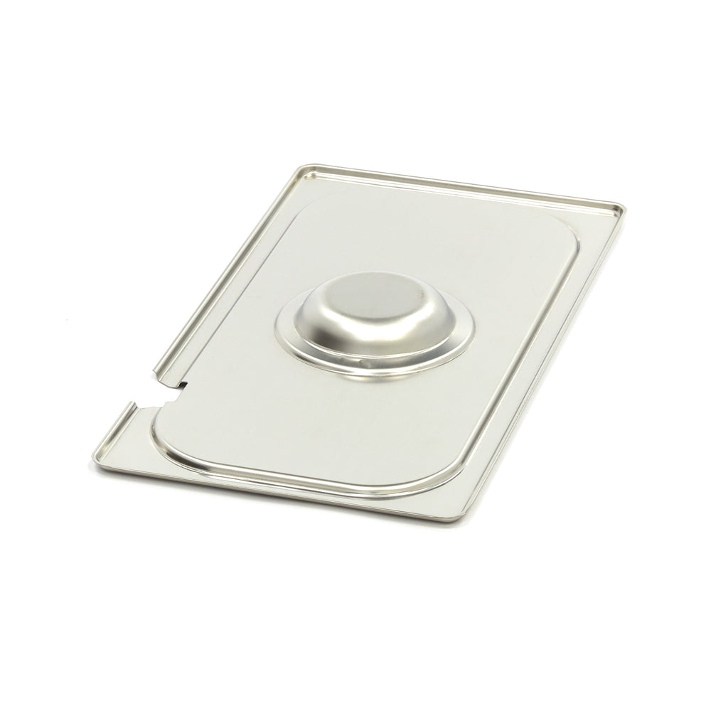 Coperchio Gastronorm - Professionale - 1/3 GN - Acciaio Inox - Con Intaglio