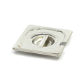 Gastronorm-Deckel - Professionell - 1/6 GN - Edelstahl - Mit Aussparung