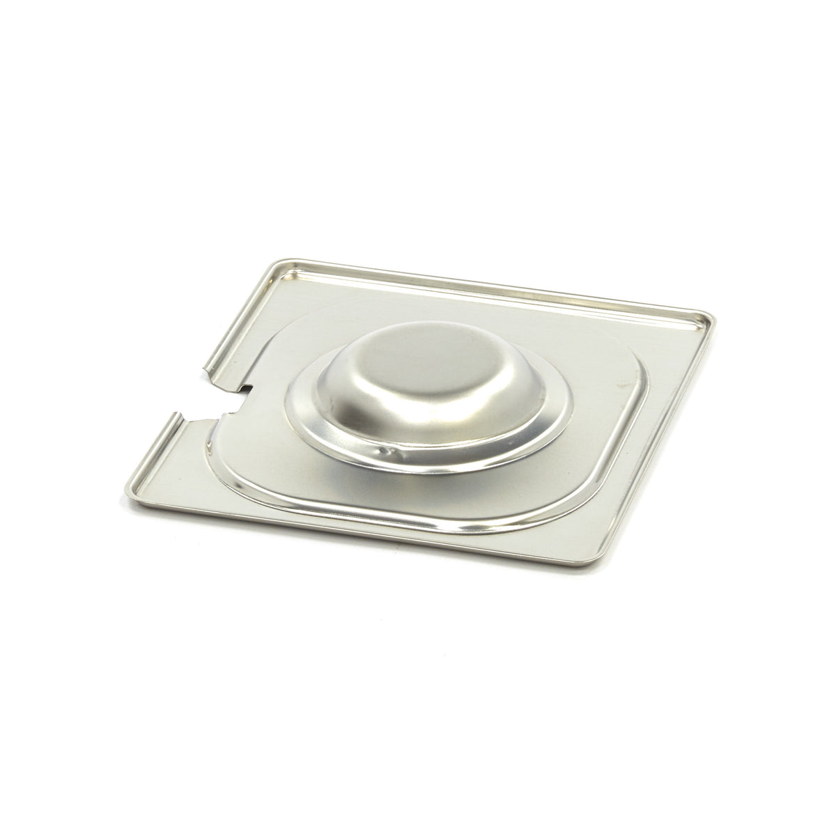 Gastronorm-Deckel - Professionell - 1/6 GN - Edelstahl - Mit Aussparung