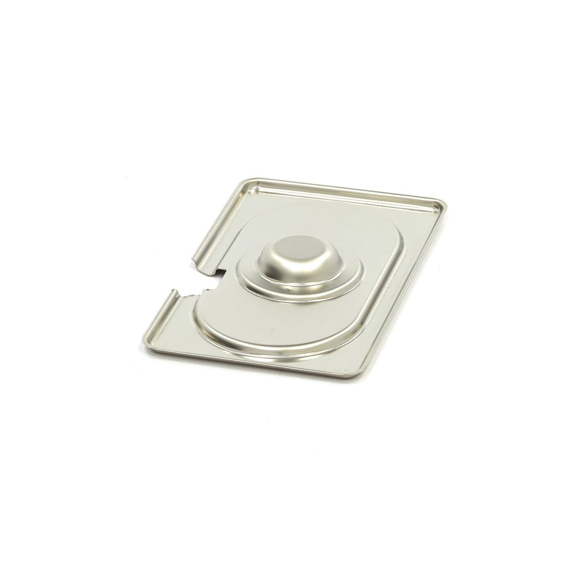 Gastronorm-Deckel - Professionell - 1/9 GN - Edelstahl - Mit Aussparung