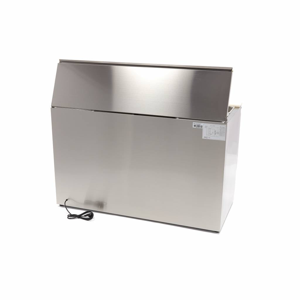 Saladette - Profesional - 400L - 137cm - 3 Puertas - incl Tabla de Cortar