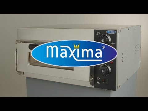 Forno per Pizza - Professionale - per 2 Pizze da Ø40cm - Doppia Camera