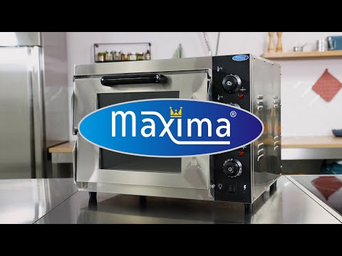 Forno per Pizza - Professionale - per 2 Pizze da Ø40cm - Doppia Camera