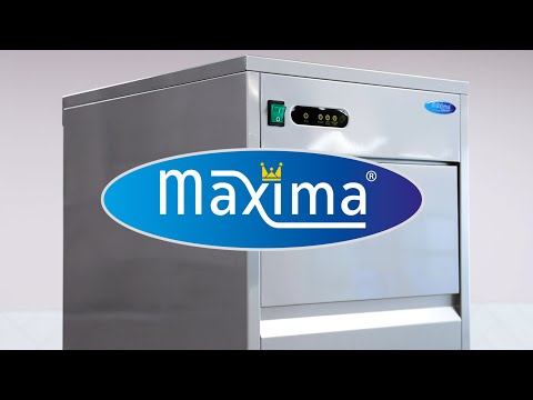 Máquina de Hielo - Profesional - 60kg/día - Cubitos de Hielo Huecos - Refrigerado por Aire