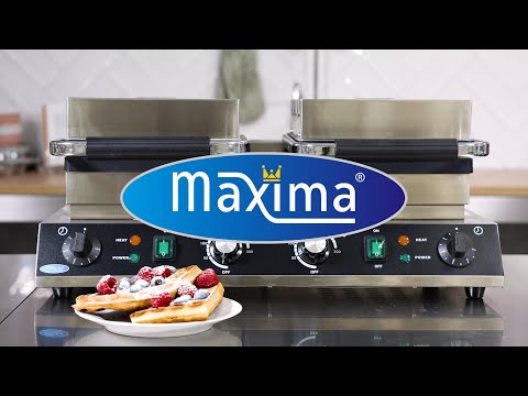 Plancha para Gofres - Profesional - 4 Piezas - Cuadrada - Doble