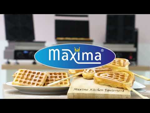 Waffeleisen - Professionell - 10 Waffeln - Mini Belgisch