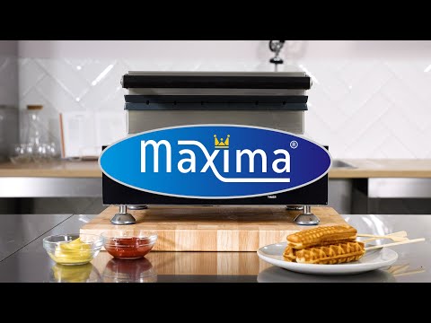 Waffeleisen - Professionell - 6 Riegel - Corn Dogs - 2 Muster