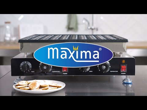 Máquina para Mini Tortitas/Poffertjes - Profesional - 100 Piezas - Ø4cm