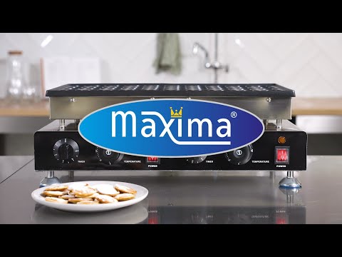 Piastra per mini crêpe - Professionale - 50 pezzi - Ø4,3cm